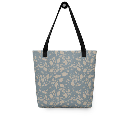 KALAHARI - Stone blue Spot texture Tote Bag