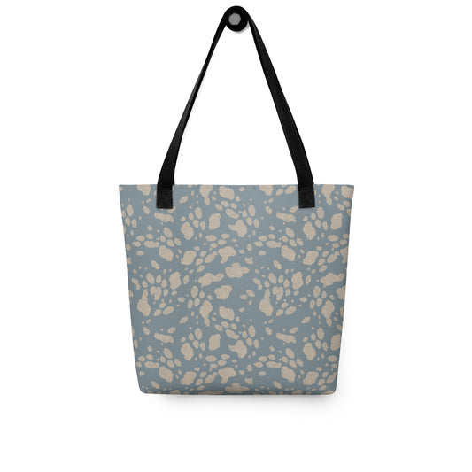 KALAHARI - Stone blue Spot texture Tote Bag