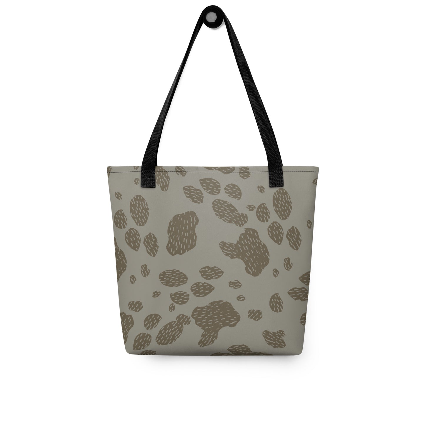 KALAHARI_Green Large Spot texture Tote Bag