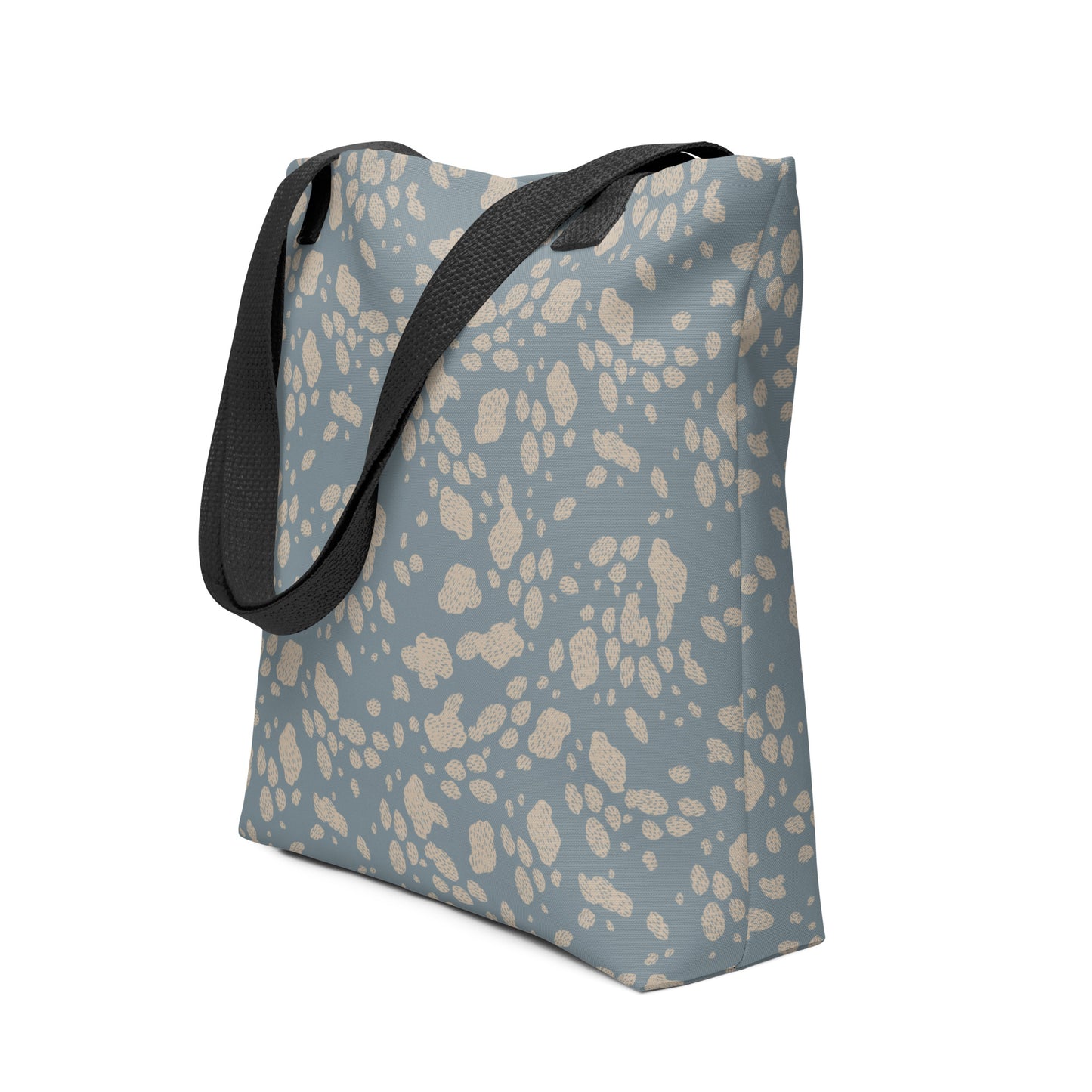 KALAHARI - Stone blue Spot texture Tote Bag