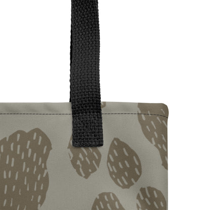 KALAHARI_Green Large Spot texture Tote Bag