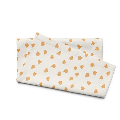 KALAHARI FARM - Yellow goose tracks Kitchen towel