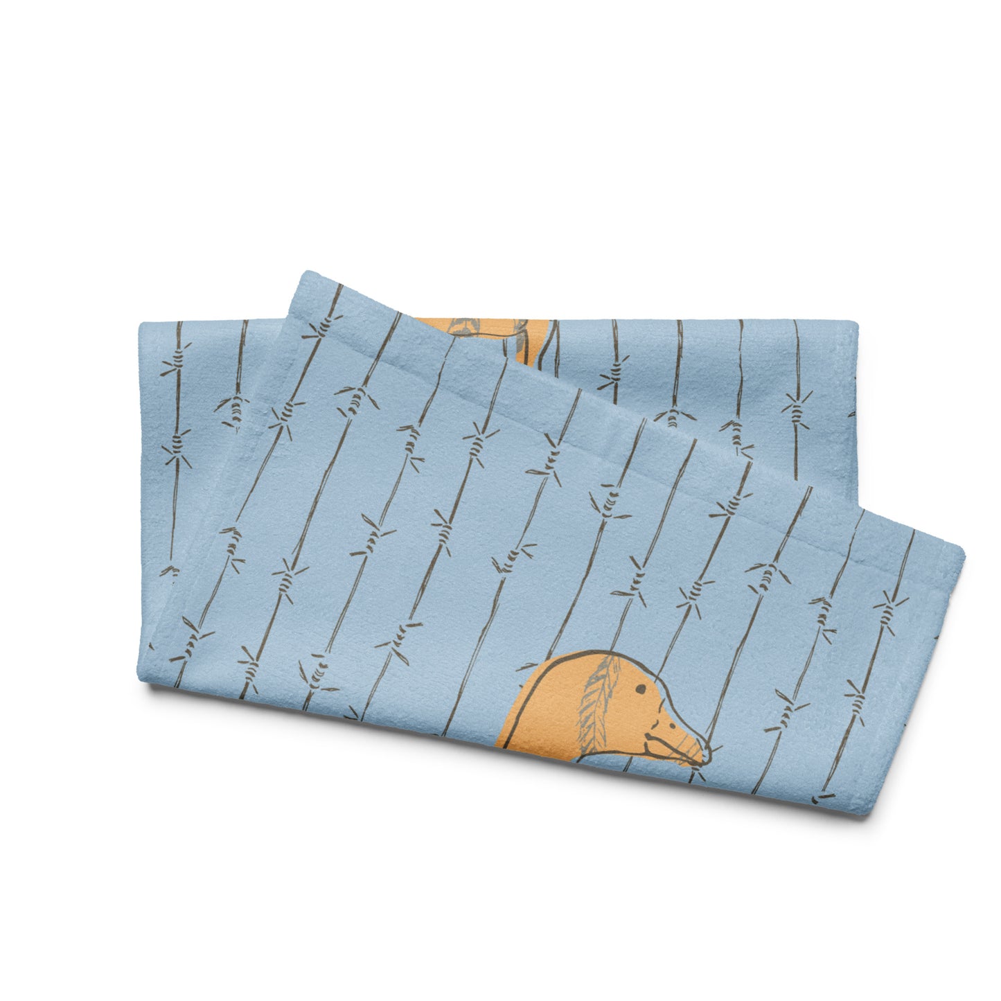 KALAHARI FARM - Yellow Goose Kitchen towel